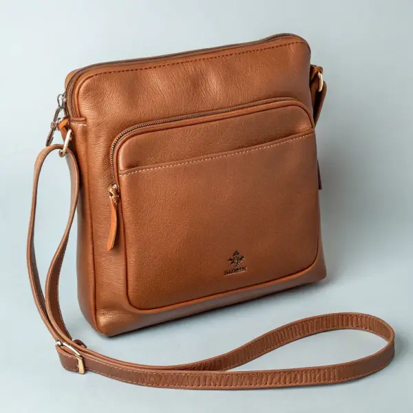 Leather Crossbody Bag - Michael Kors