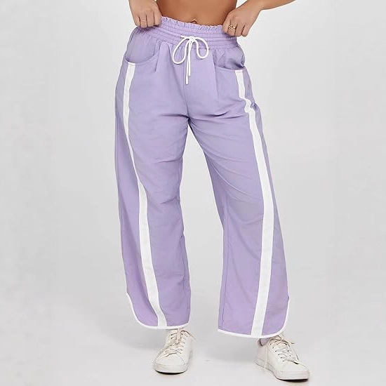 Casual Loose Drawstring Bucket Pants Women's Clothing