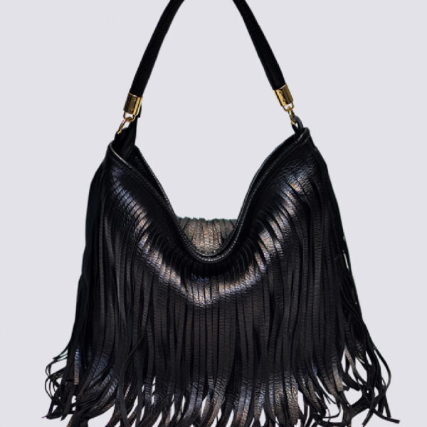 Double-sided Fashion Personalized Tassel Handbag