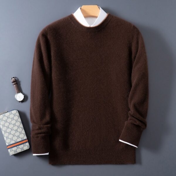 Woolen Sweater Bottoming Sweater Loose Casual Business Men