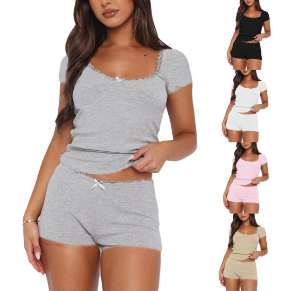 Women's Multi-color Casual Suit Polyester