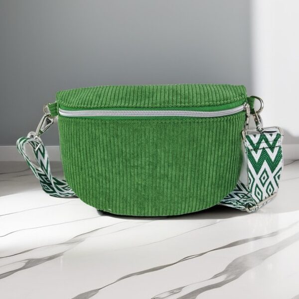 Large Capacity Female Shell Corduroy Shoulder Bag