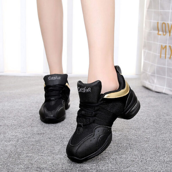 Modern Jazz Dance Air Cushion Elevator Shoes Women