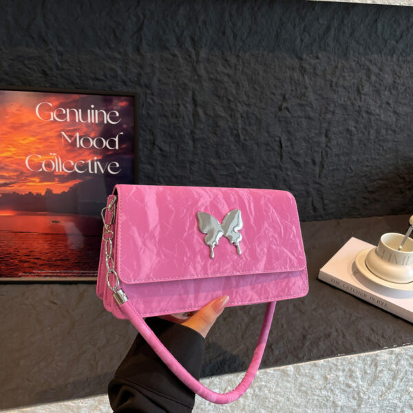 Diamond Chain Simple Shoulder Messenger Bag