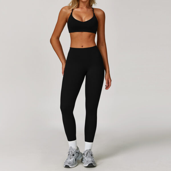 Tight Quick-drying Fitness Sanding Yoga Suit